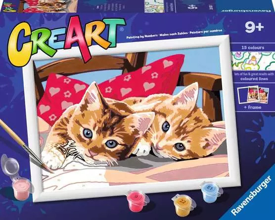 Ravensburger Creart - 2 Chats Calins